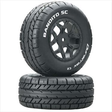 DURATRAX Bandito SC Tire C2 Mounted Losi Ten SCTE 4x4 (2)