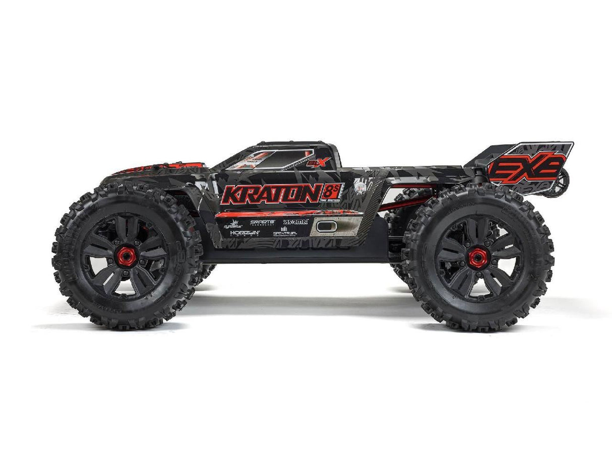 Arrma 1/5 Kraton 4X4 8S Blx Exb Brushless Monster Truck Rtr, Black