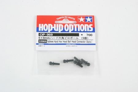 Tamiya 5X8mm Hard Hex Head Ball Connector