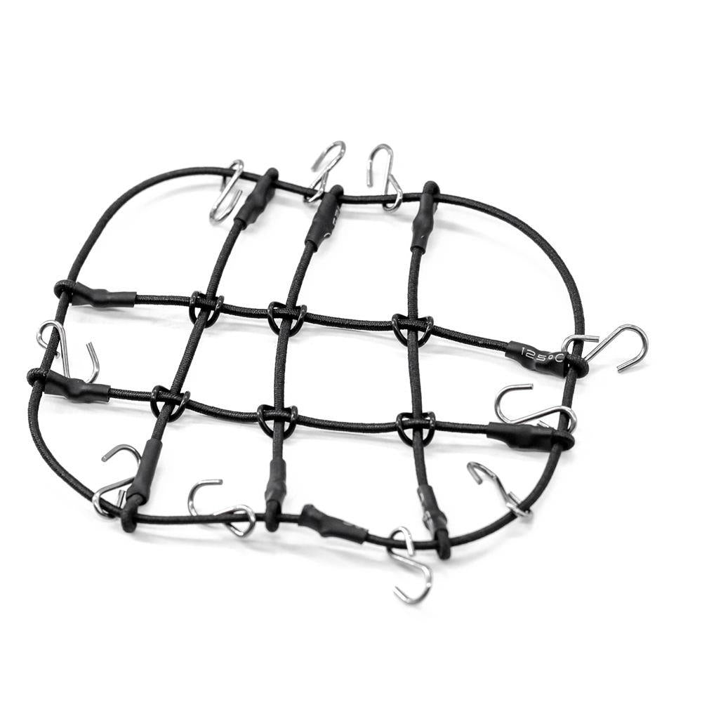 RC Overhaul Roof Rack Luggage Net Black SCX24