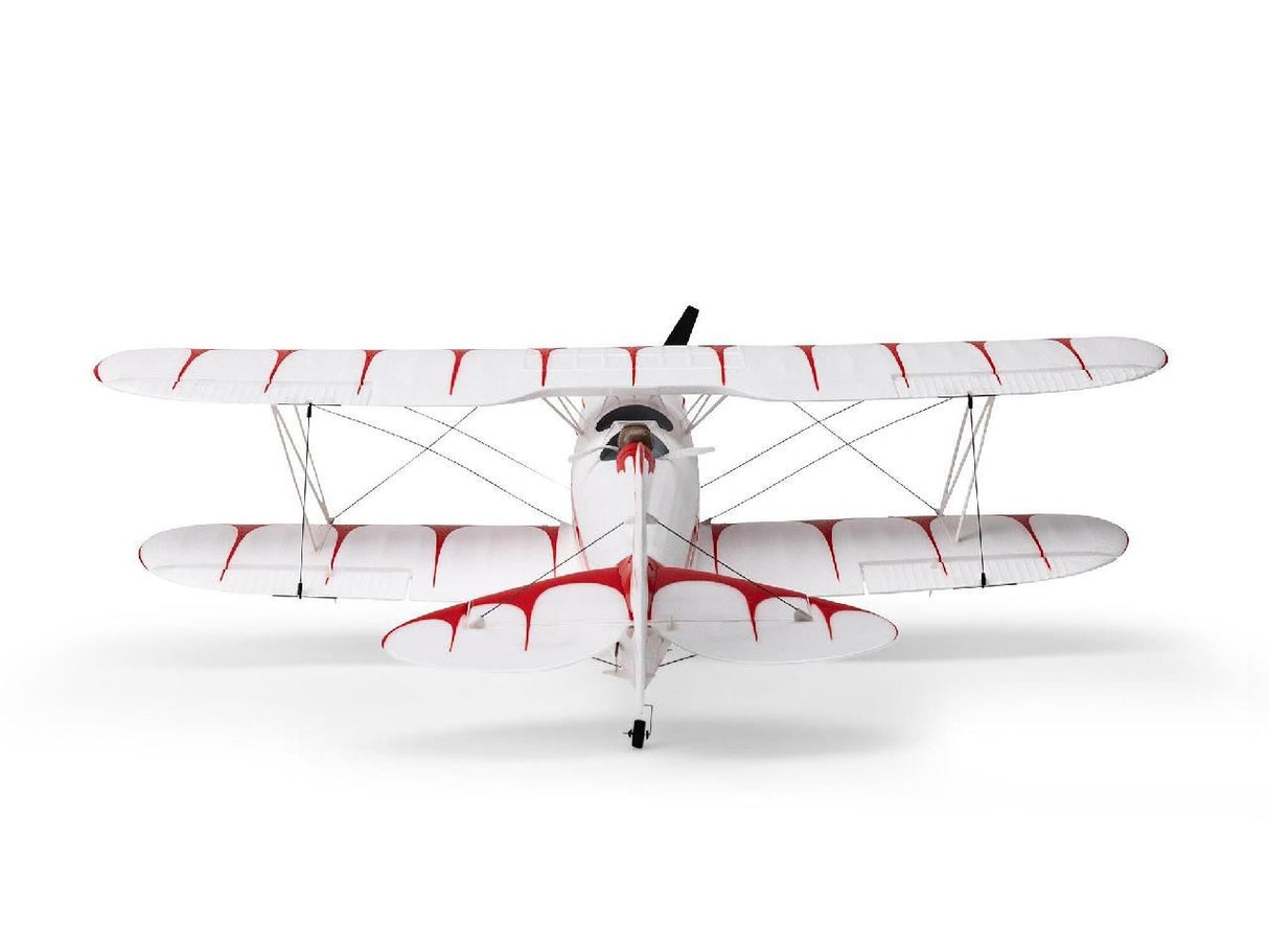 E Flite UMX WACO BNF Basic with AS3X and SAFE Select, White
