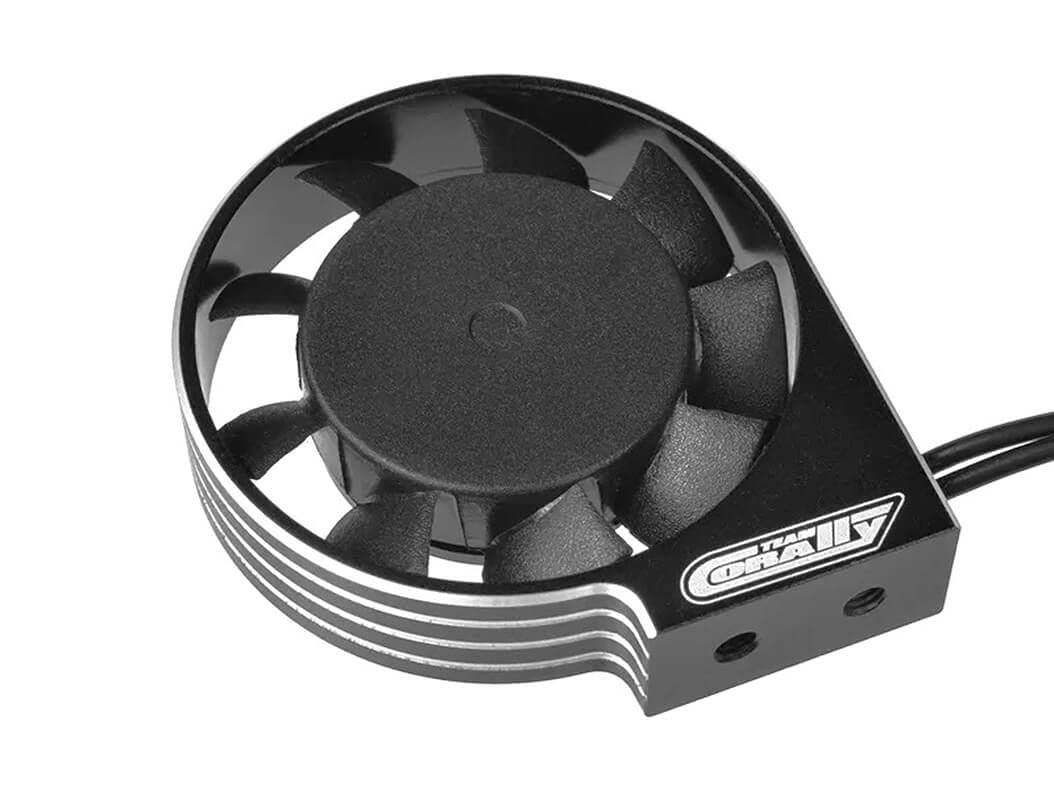 CORALLY ESC ULTRA HIGH SPEED FAN XF-40 BEC CONN. 40MM BK/SI