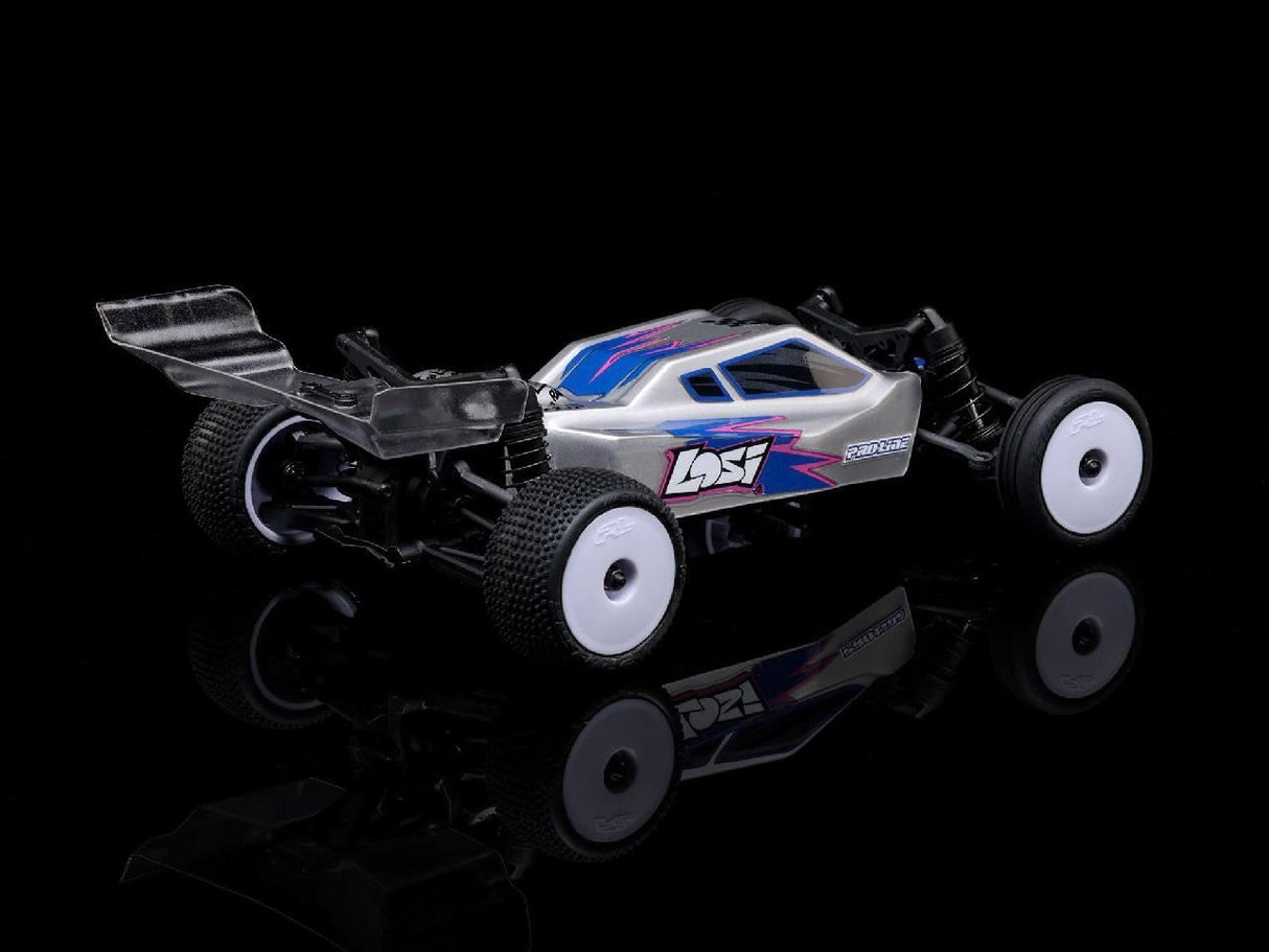 Losi 1/24 Micro-B 2Wd Buggy Rtr Silver