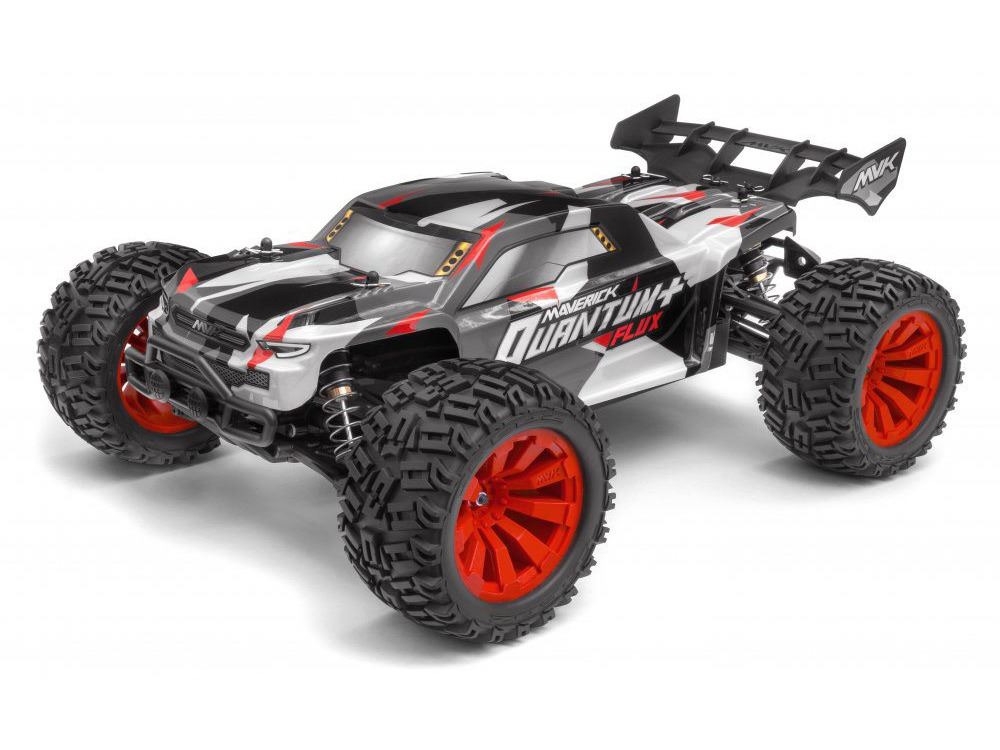 Maverick Quantum+ XT Flux 3s 1/10 Stadium Truck Red