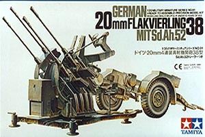 Tamiya German 2Cm Flakvierling 38
