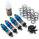 Yeah Racing Shock-Gear 60mm Damper Set For 1/10 RC Off Road Car Tamiya GF01 WR02 Kyosho Beetle