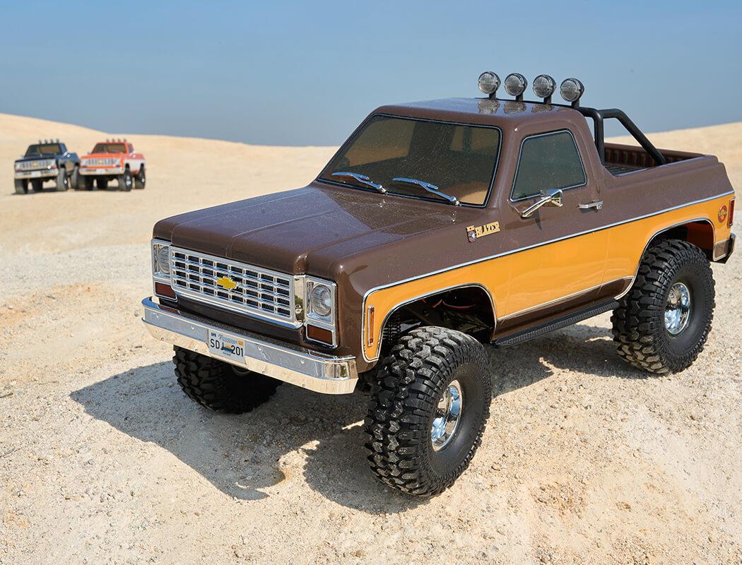 FMS FCX10 1 10 CHEVROLET K5 BLAZER RS BROWN