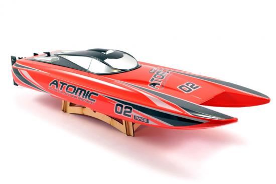 Volantex Racent Atomic 70CM Brushless Racing Boat ARTR (Red) - V792-4R