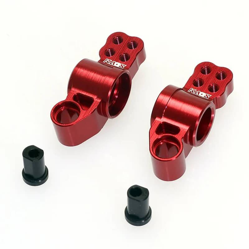 Cen Rear Wheel Hub Carriers L/R Cnc Aluminium (1/8Th Puma Rally1)