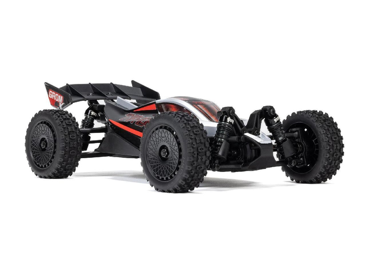 Arrma 1/18 Typhon Grom 223S Blx 4X4 Buggy (No Batt/Charg) Silver