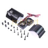 Yeah Racing Heat Sink with Twin Tornado High Speed Fans sets for 1:8 Motors with around 40.8mm diameter