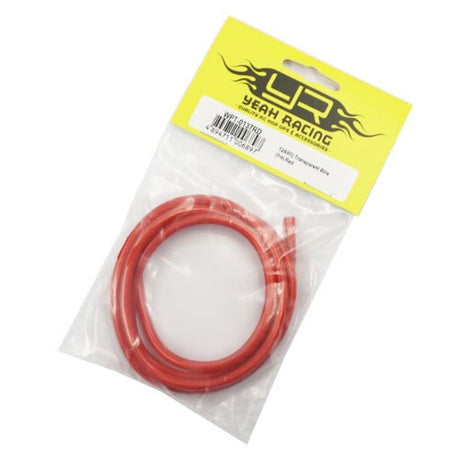 Yeah Racing 12AWG Transparent Wire 1m Red