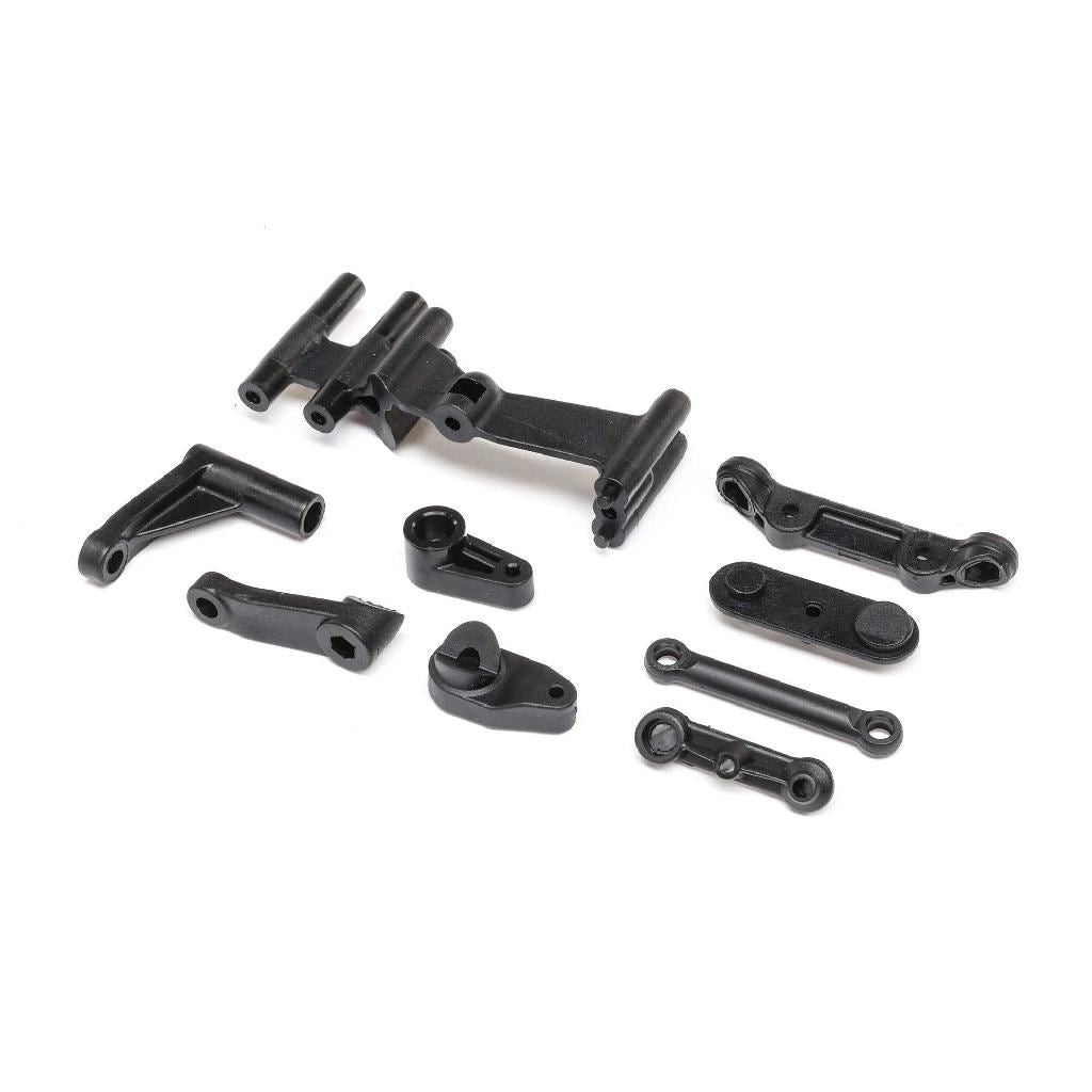 Losi Servo Mount and Steering Servo Set: RZR Rey