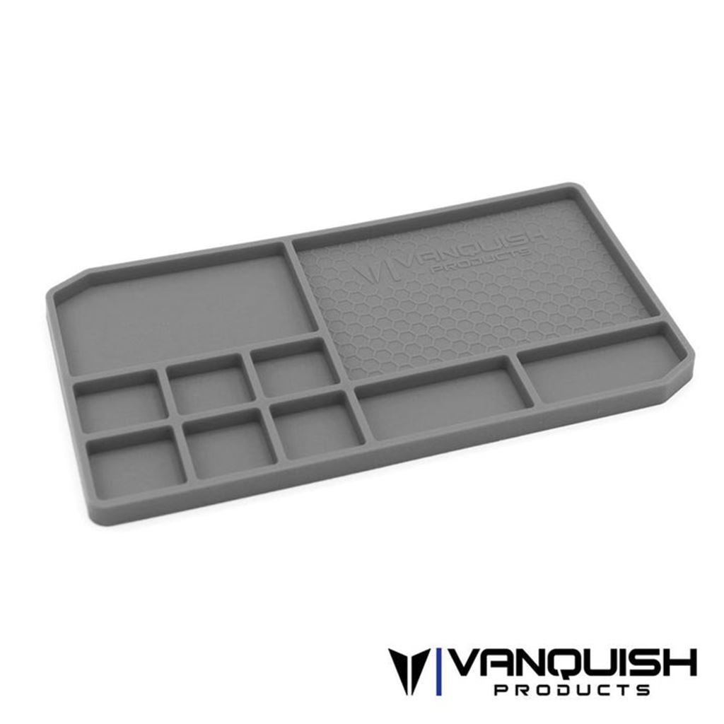 Vanquish Rubber Parts Tray - Grey