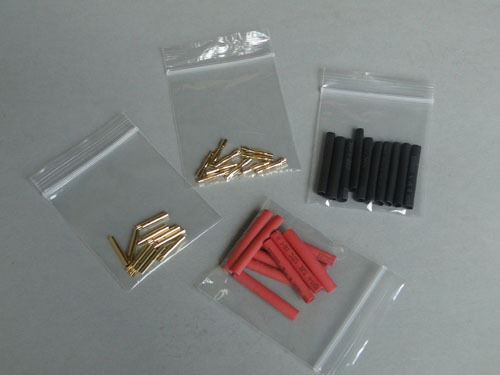 Fusion 2.0mm Gold Connector Set 10Prs