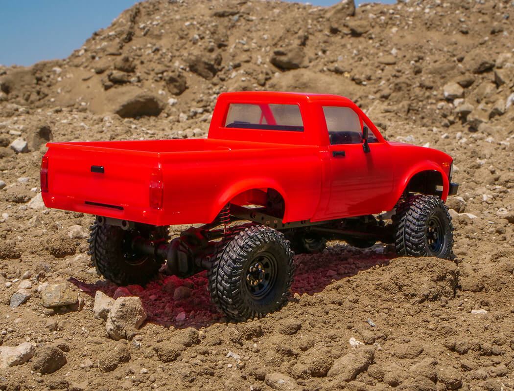 RC4WD 1/24 TRAIL FINDER 2 RTR W/ MOJAVE II HARD BODY SET (RED)