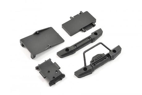 Ftx Mini Outback 2.0 Fr/Rr Bumpers + Electronics Mounts