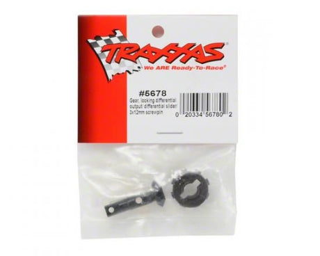 TRAXXAS Gear, locking differential output/ slider/ 3x12mm screw pin