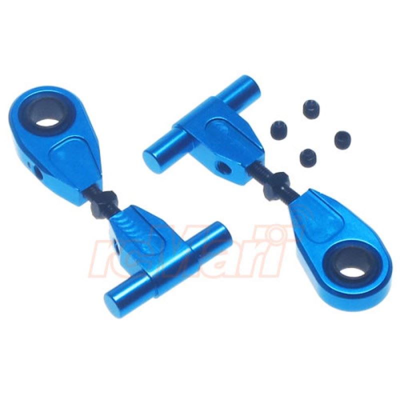 Yeah Racing Aluminum Adjustable Front Upper Arm Set For Tamiya TT02