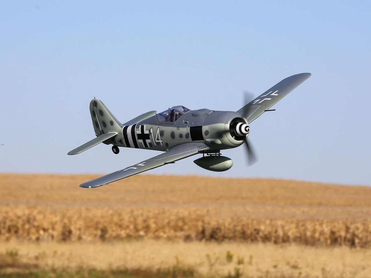 E Flite Focke-Wulf Fw 190A 1.5m BNF Basic with Smart - EFL01350