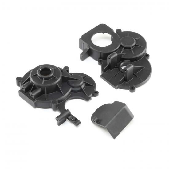 Losi Transmission Case Set & Gear Cover: LST 3XL-E (Losi242019)