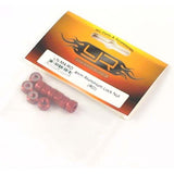 Yeah Racing 4mm Aluminium Lock Nut (RD)