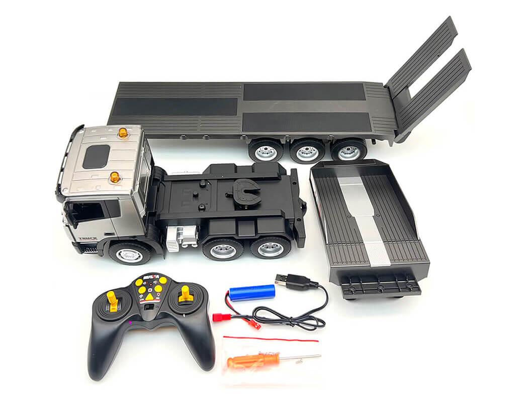 HUINA 2.4G 9CH RC PLATFORM TRAILER 1 24