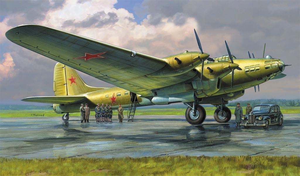 Zvesda Pe-8 Stalin´s Plane