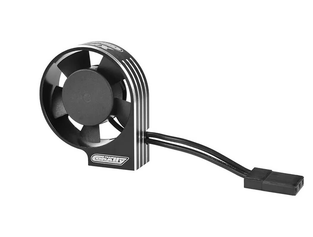 CORALLY ESC ULTRA HIGH SPEED FAN XF-40 BEC CONN. 40MM BK/SI