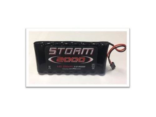 STORM TX NiMH 9.6V AA 2000mAh Flat