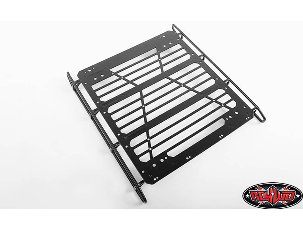 RC4WD COMMAND ROOF RACK W/DIAMOND PLATE FOR TRAXXAS MERCEDES-BENZ G63 AMG 6X6 (STYLE B)