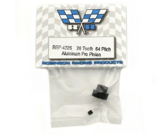 Robinson Racing 64Dp Alum Pro 26T Pinion