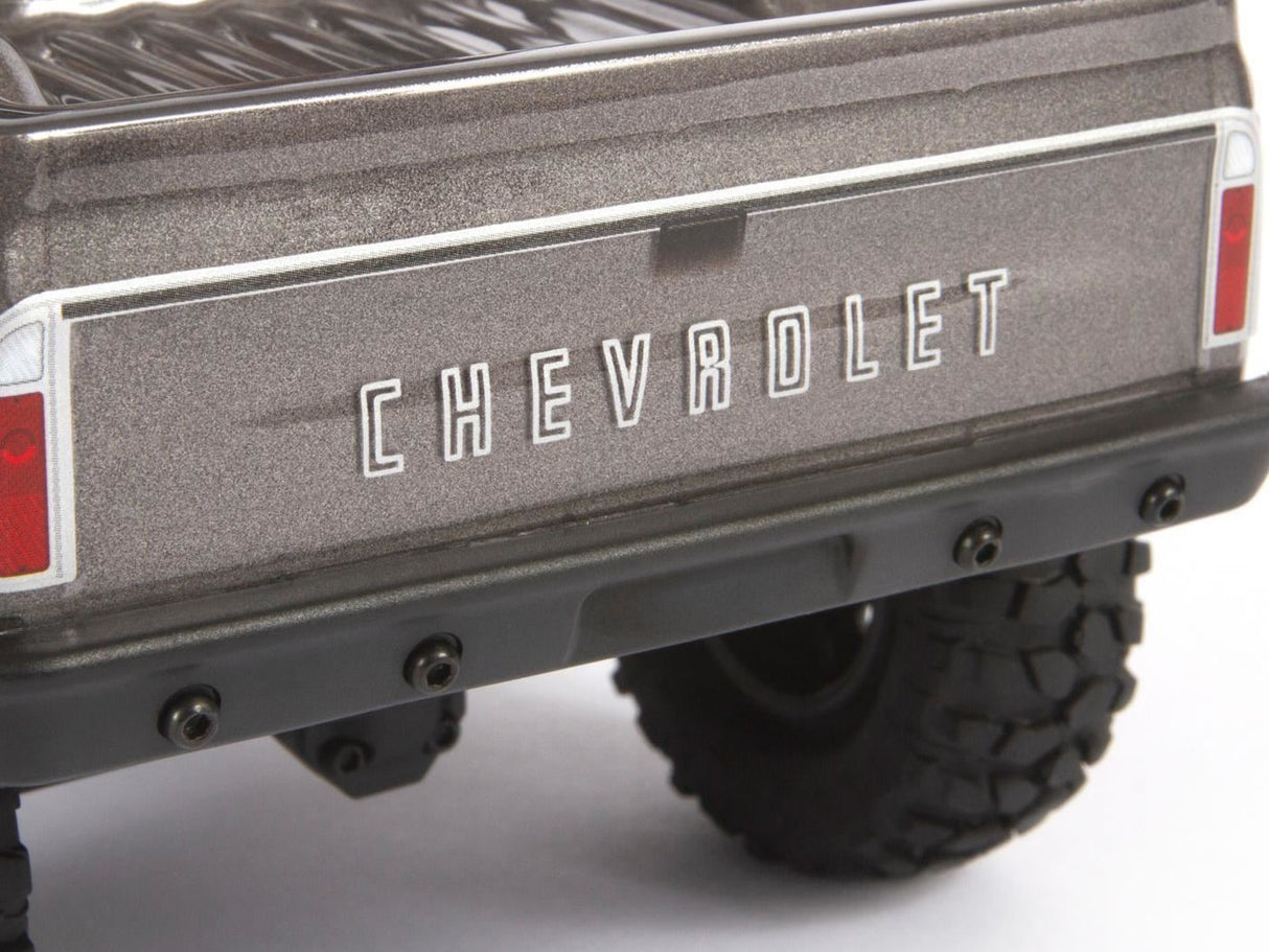 Axial 1/24 SCX24 1967 Chevrolet C10 4WD Truck Brushed RTR Silver - AXI00001T2