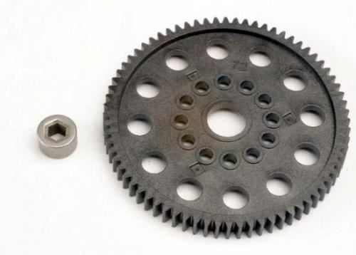 TRAXXAS Spur gear (72-Tooth) (32-pitch) w/bushing