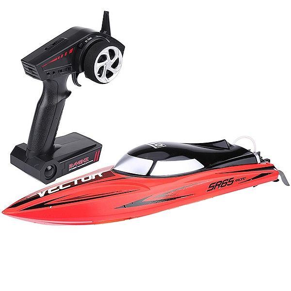 Volantex Racent Vector Sr65Cm Brushless Racing Boat RTR Red - V792-5R