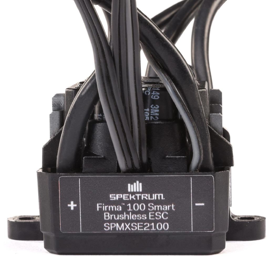 Spektrum Firma 100A Black Edition Brushless Smart Esc, 2S-3S