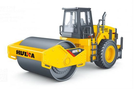 HuiNa 1/40 Diecast Road Roller Static Model