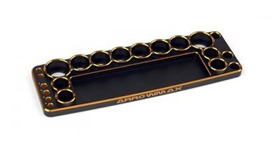 Arrowmax Tools Base For 1/10 Cars - Black Golden