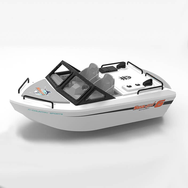 Heng Long Sea-God 6 Karting Brushless Rtr Boat 245Mm White