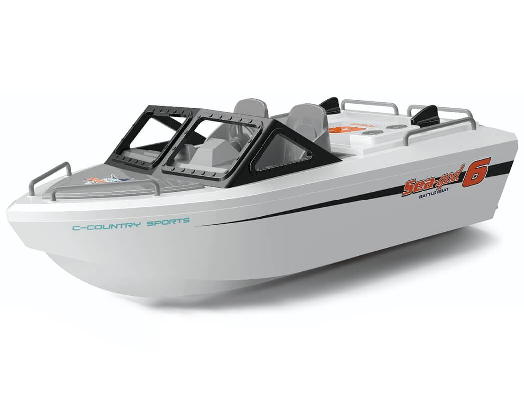 Heng Long Sea-God 6 Karting Brushless Rtr Boat 245Mm White