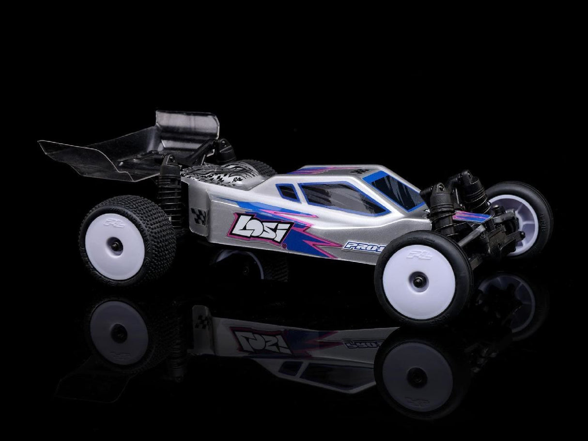 Losi 1/24 Micro-B 2Wd Buggy Rtr Silver