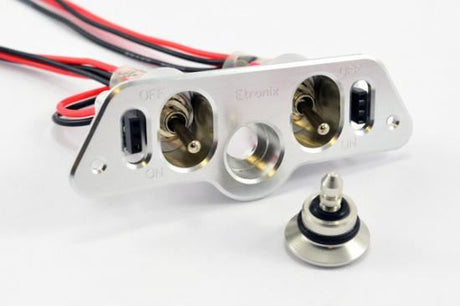 ETRONIX DUAL POWER SWITCH with FUEL DOT and JR