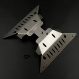 Yeah Racing Stainless Steel Skid & Side Plate Set For Axial Capra