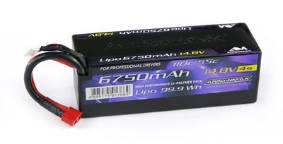 Arrowmax Am Lipo 6750Mah 4S - 14.8V 55C/110C (Am700503)