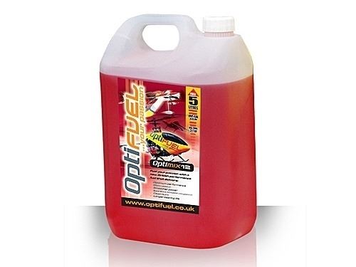 Optifuel Optimix 12% Nitro Aero / Heli 2-Stroke Fuel 5 Litres