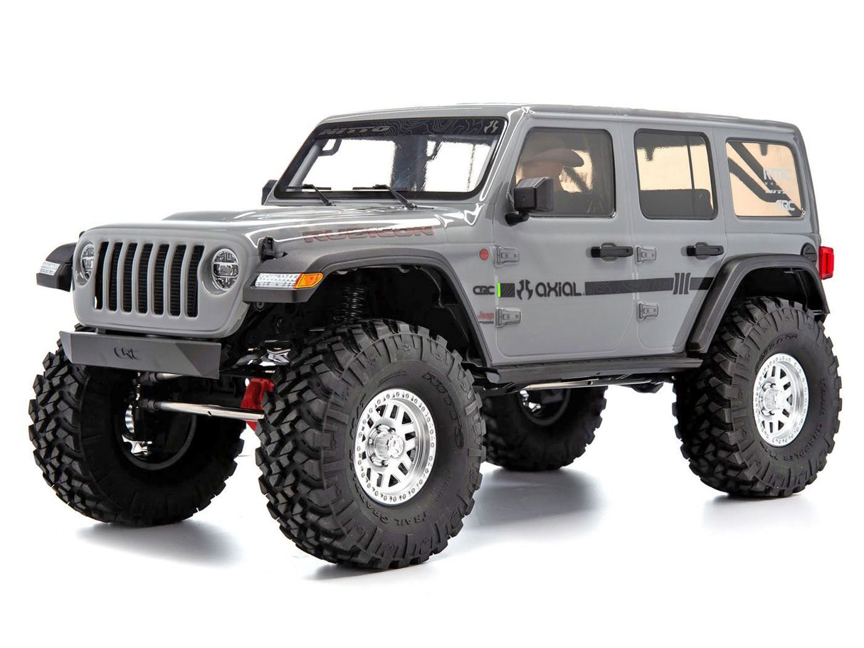 Axial 1/10 SCX10III Jeep JLU Wrangler with Portals RTR, Gray