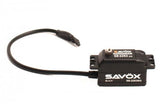 Savox Low Profile Brushless Digital Servo 10Kg/0.076S@6.0V - Black