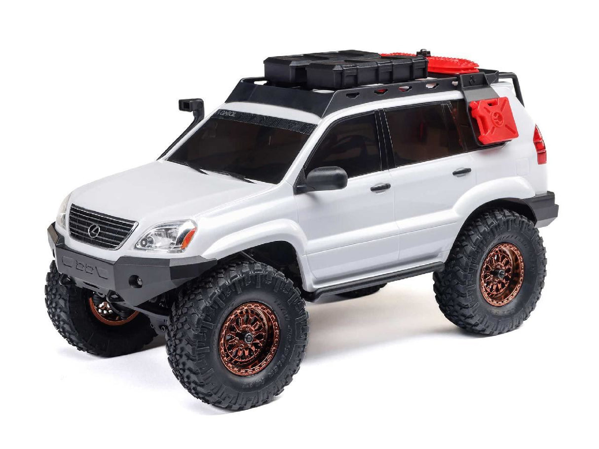 Axial 1/24 Scx24 Lexus Gx 470 4X4 Rock Crawler Rtr, White