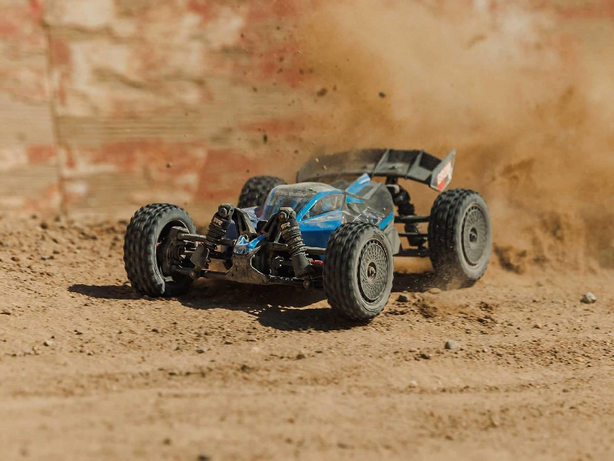 Arrma 1/18 Typhon Grom 223S Blx 4X4 With Batt/Charger Blue