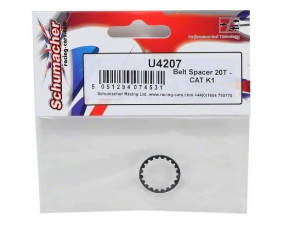 Schumacher Belt Spacer 20T - CAT K1